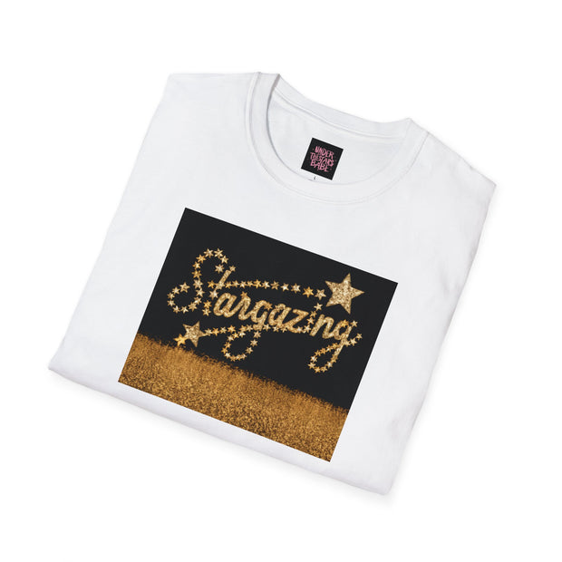 Stargazing Unisex Softstyle T-Shirt - Dreamy & Soft - Under the Stars Babe