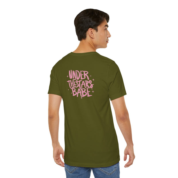 Essential Unisex Jersey Short Sleeve Tee - Classic & Comfortable - Under the Stars Babe