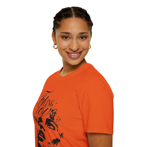Falling in Love Unisex Softstyle T-Shirt - Romantic & Soft - Under the Stars Babe