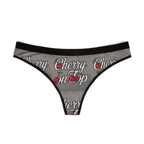 Cherry On Top Women's Thongs - Under The Stars Babe
