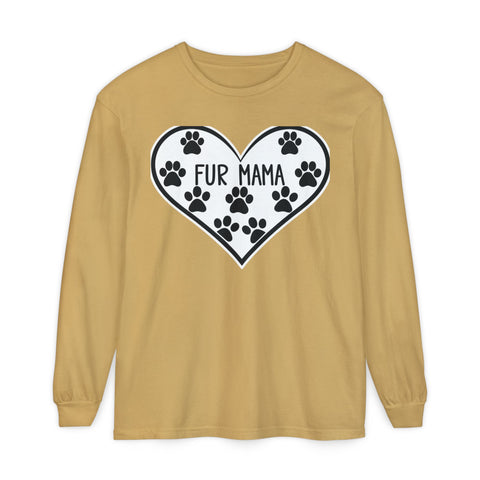 Fur Mama Long Sleeve T-Shirt | Perfect Gift for Pet Lovers | Cozy Casual Wear | Animal Lover Apparel | Birthday, Mother's Day, Pet [...]