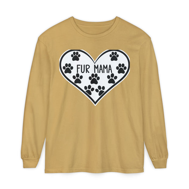 Fur Mama Long Sleeve T-Shirt | Perfect Gift for Pet Lovers | Cozy Casual Wear | Animal Lover Apparel | Birthday, Mother's Day, Pet [...]
