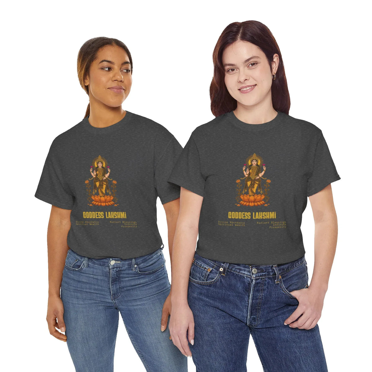 Goddess Lakshmi Abundance & Blessings Tee - underthestarsbabe