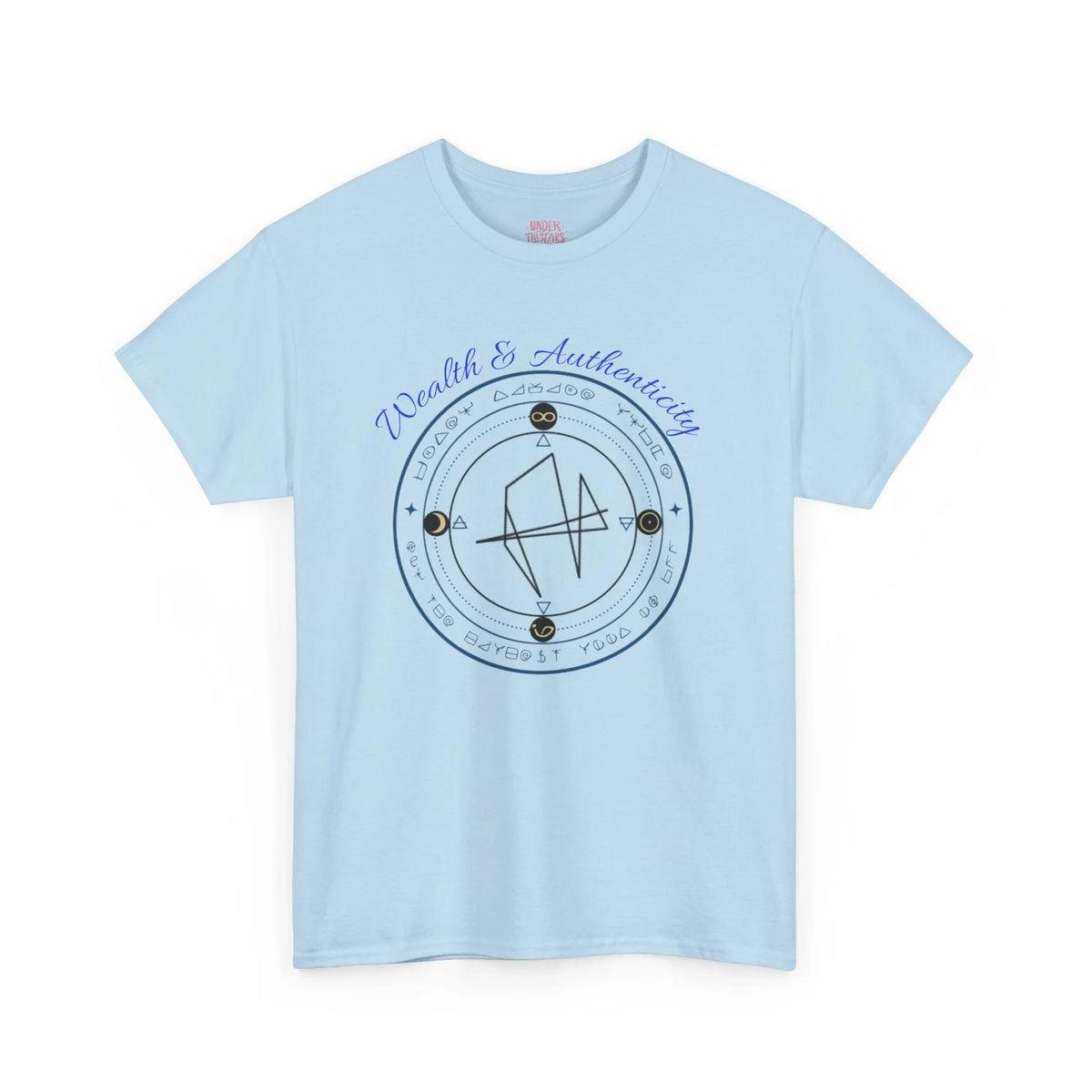 Wealth & Authenticity Sigil T-Shirt - underthestarsbabe