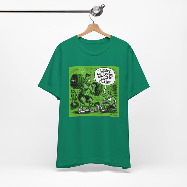 Doers Talkers Unisex Jersey Tee - Motivational & Bold - Under the Stars Babe