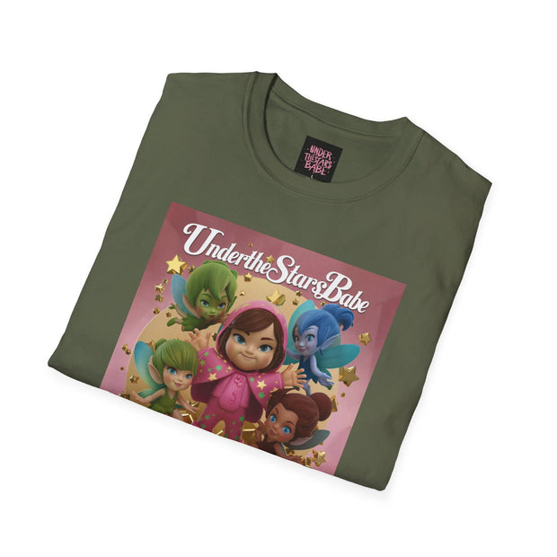 Under the Stars Babe Fairies Softstyle Tee - Whimsical & Stylish