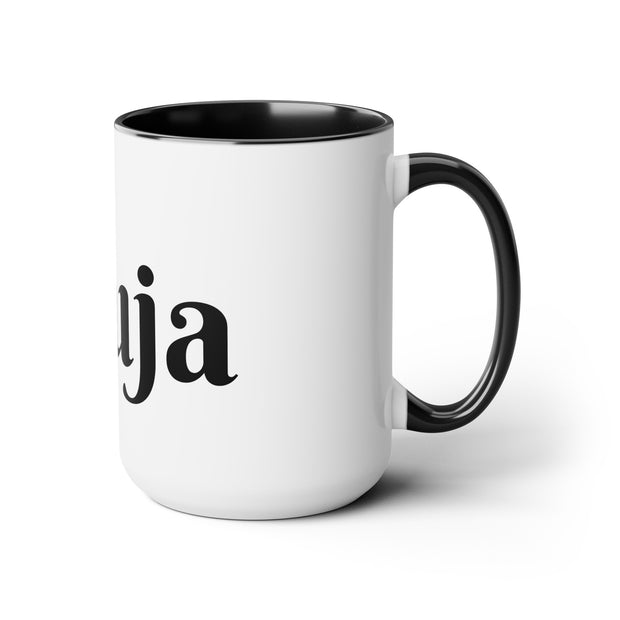 Bruja Two-Tone Coffee Mug 15oz - Mystical & Fun - Under the Stars Babe