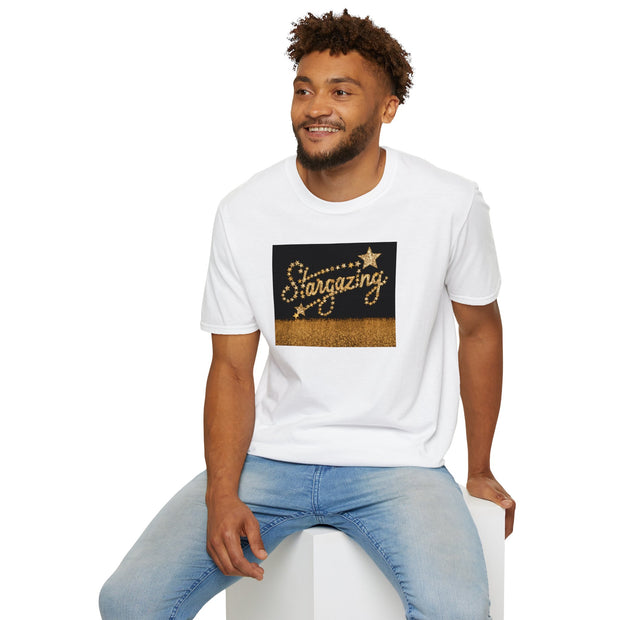 Stargazing Unisex Softstyle T-Shirt - Dreamy & Soft - Under the Stars Babe