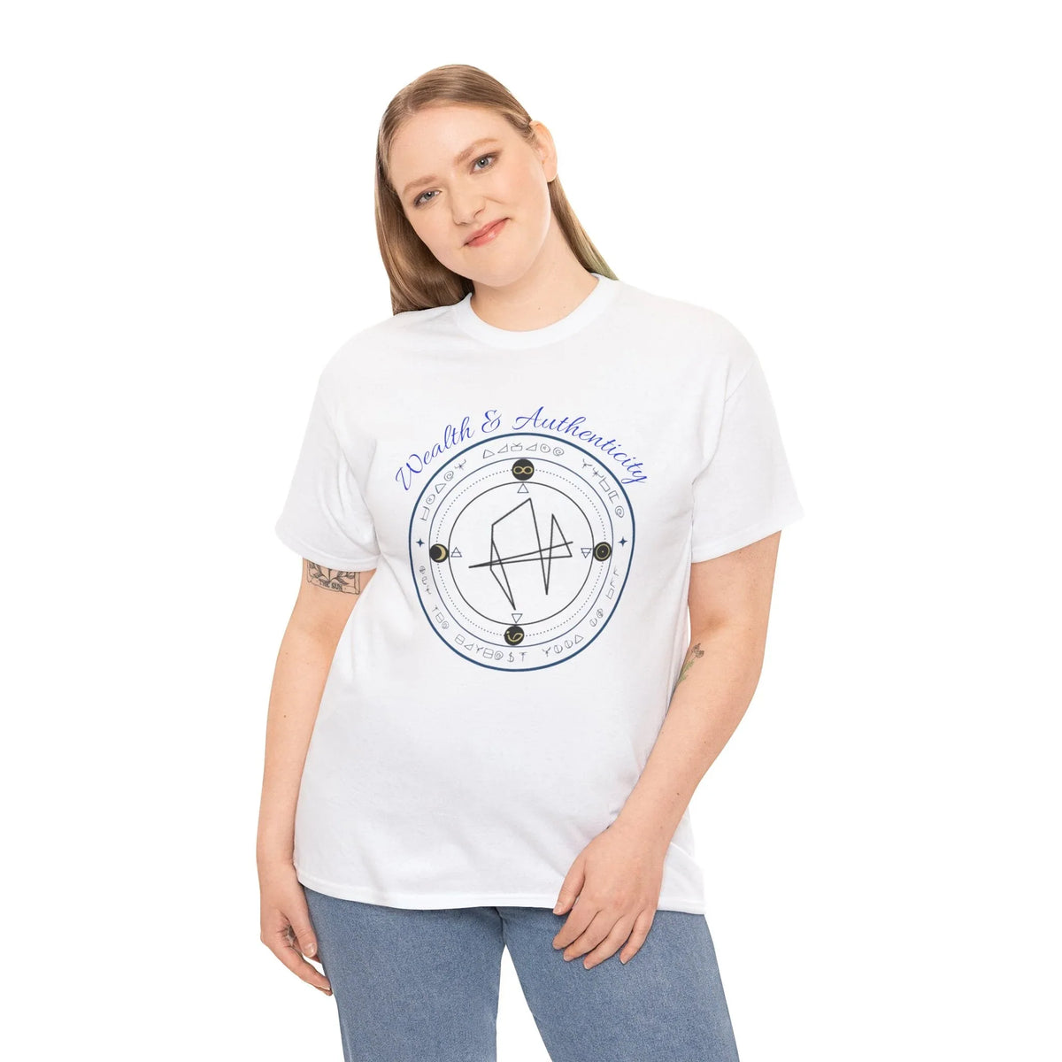 Wealth & Authenticity Sigil T-Shirt - underthestarsbabe