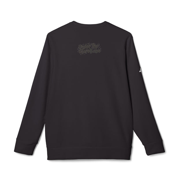 Master Student Adidas® Unisex Fleece Crewneck Sweatshirt - Under The Stars Babe