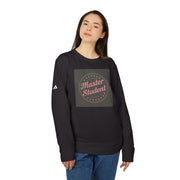 Master Student Adidas® Unisex Fleece Crewneck Sweatshirt - Under The Stars Babe