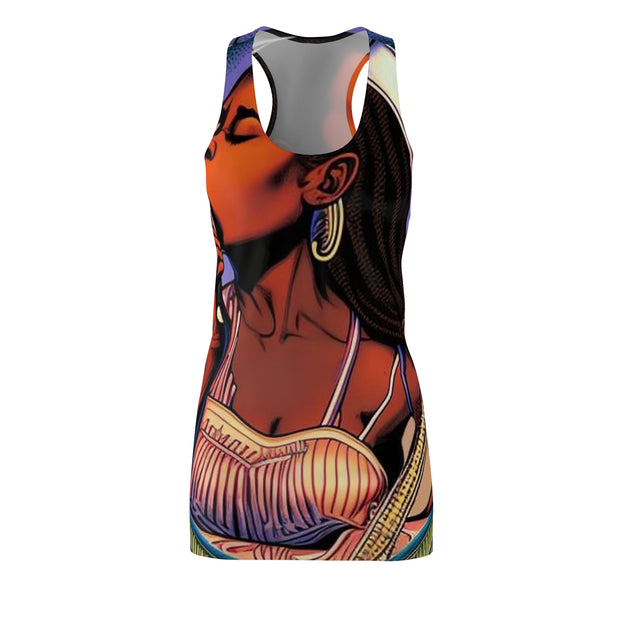 Bessie Women's Racerback Dress - Trendy & Comfy - Under the Stars Babe