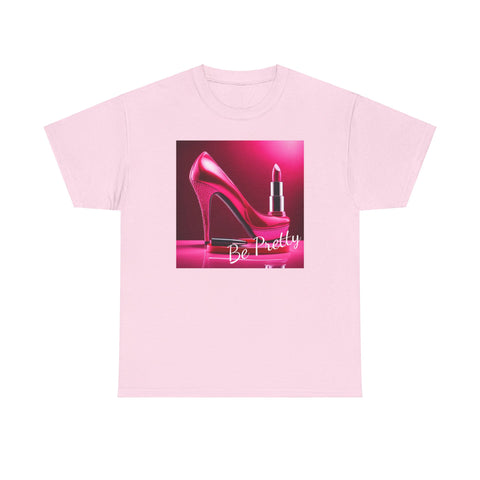 Lipstick & High Heels Unisex Cotton Tee - Trendy - Under the Stars Babe
