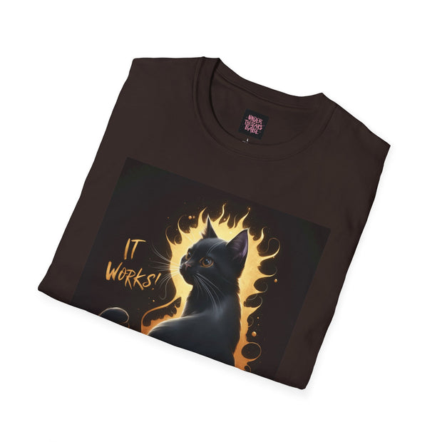 It Works Unisex Softstyle T-Shirt - Bold & Motivating - Under the Stars Babe