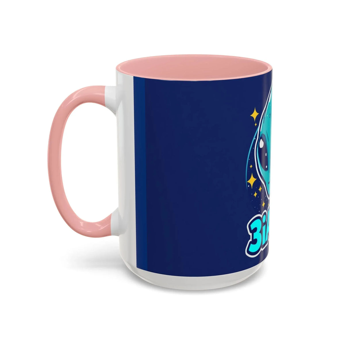 3i Atlas Collector Coffee Mug — Cute Blue Alien '3iAtlas' (11/15oz) - underthestarsbabe