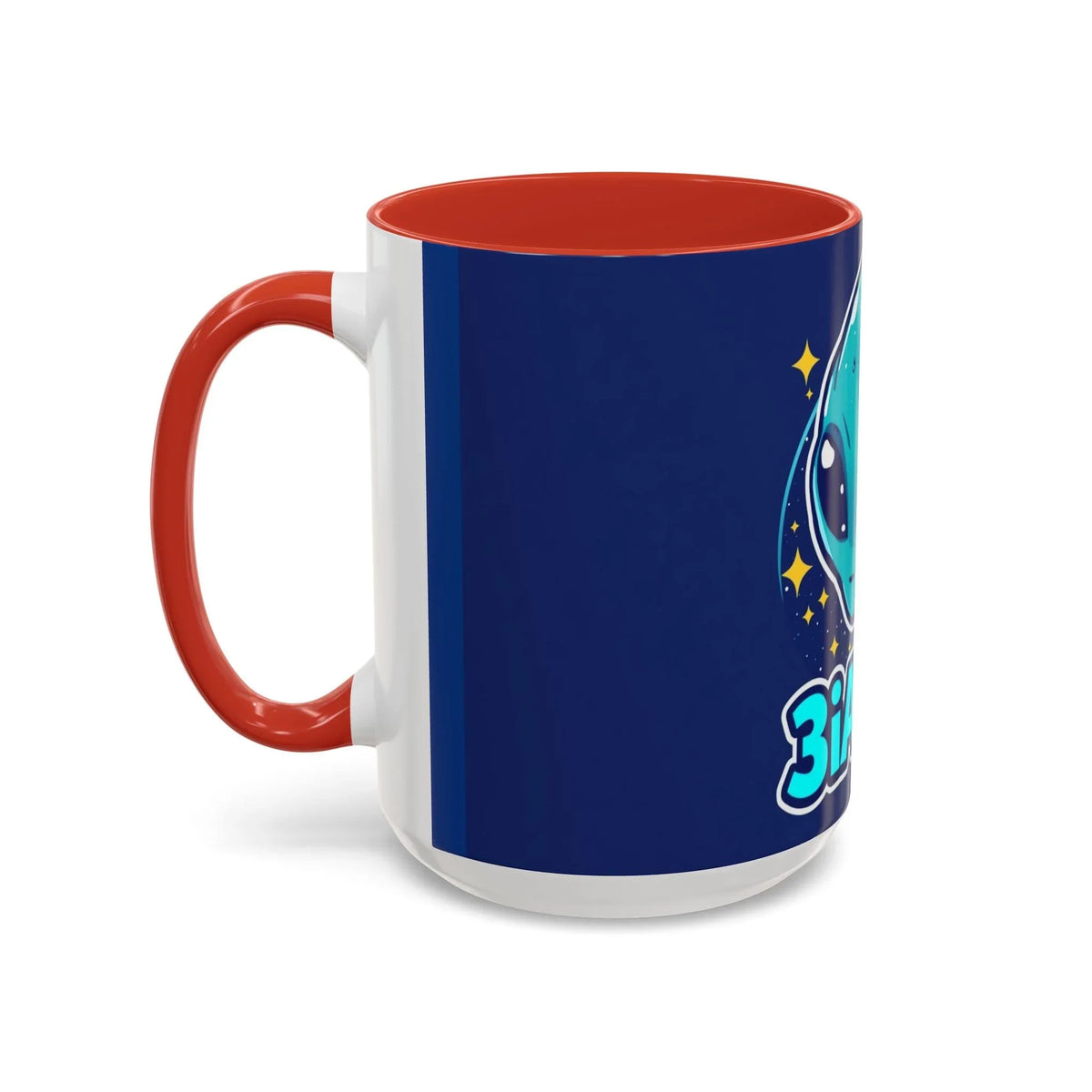 3i Atlas Collector Coffee Mug — Cute Blue Alien '3iAtlas' (11/15oz) - underthestarsbabe