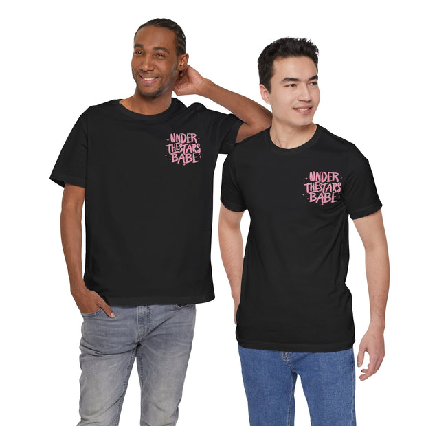 Essential Unisex Jersey Short Sleeve Tee - Classic & Comfortable - Under the Stars Babe