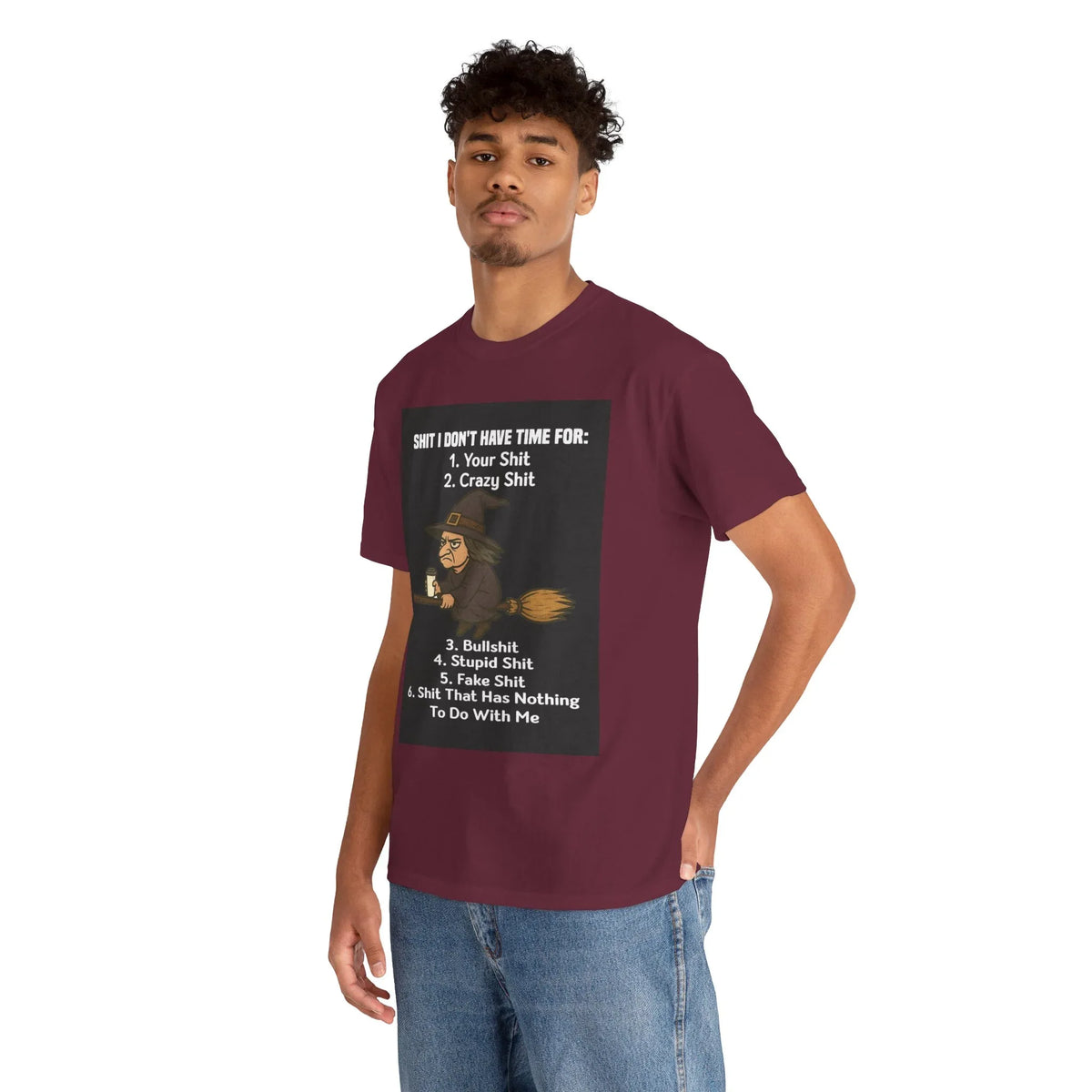 Cotton Tee S**t I Don't Have Time For List Shirt - underthestarsbabe
