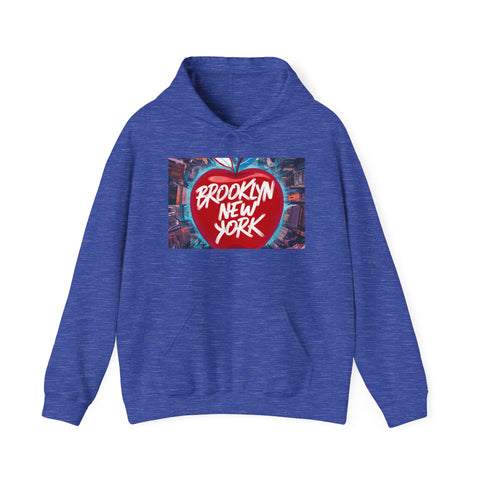 Brooklyn NY Unisex Cotton Hoodie - Under The Stars Babe