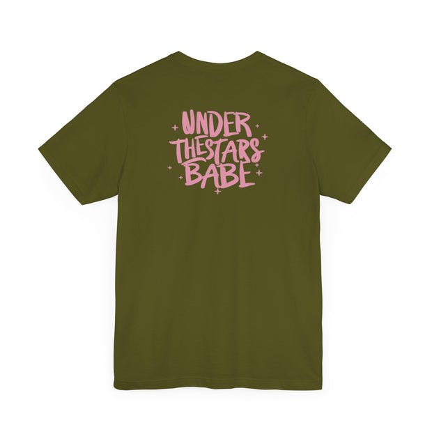 Essential Unisex Jersey Short Sleeve Tee - Classic & Comfortable - Under the Stars Babe