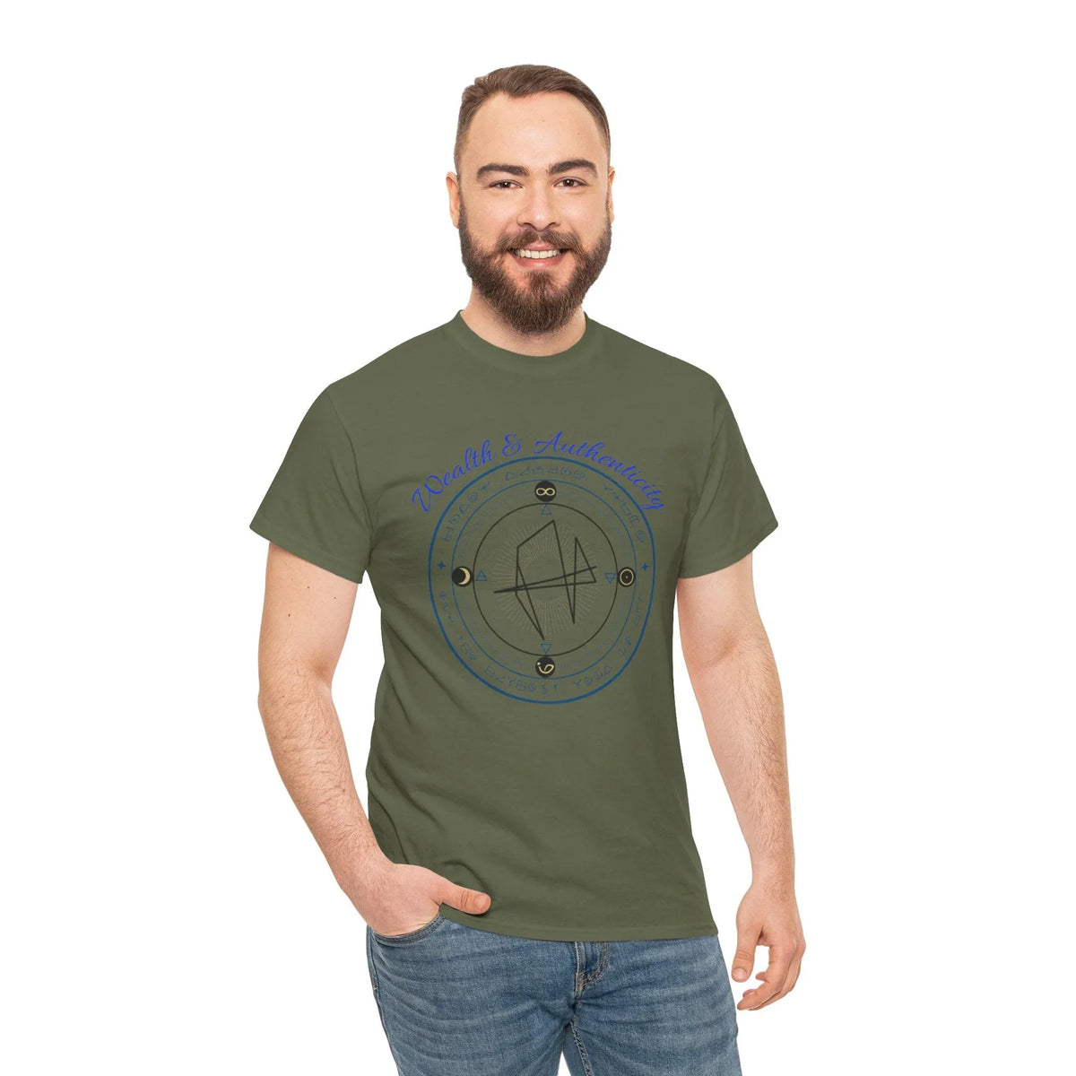 Wealth & Authenticity Sigil T-Shirt - underthestarsbabe