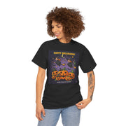 Unisex Halloween Tee, Fun Halloween Shirt, Pumpkin Graphic Tee, Witch Design Shirt, Spooky Season Apparel, Halloween Gift