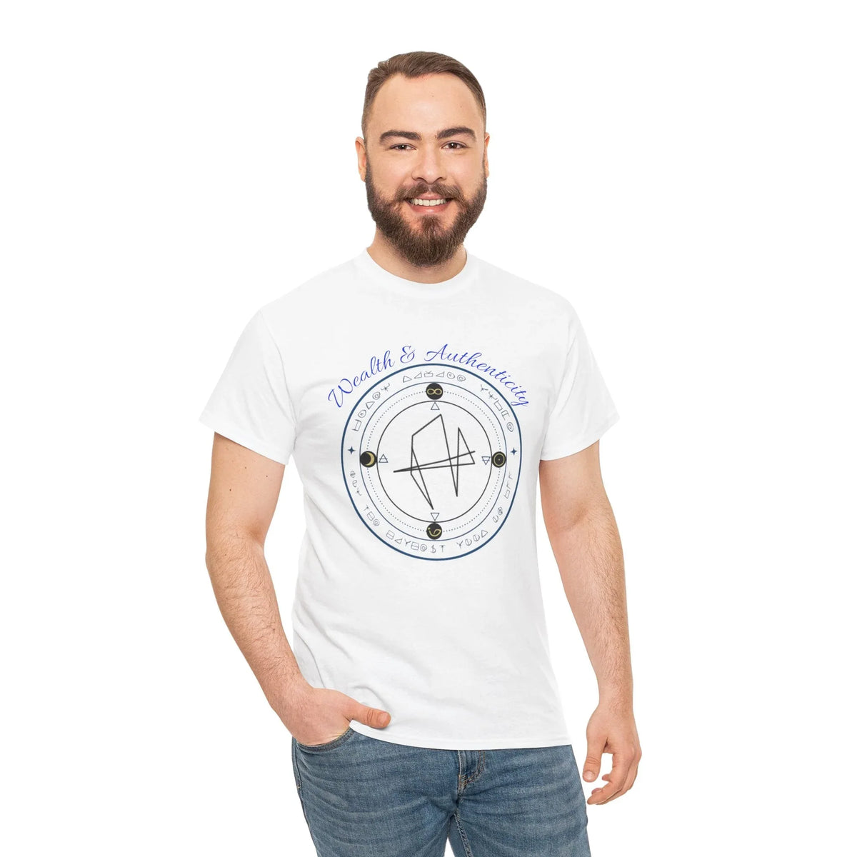 Wealth & Authenticity Sigil T-Shirt - underthestarsbabe