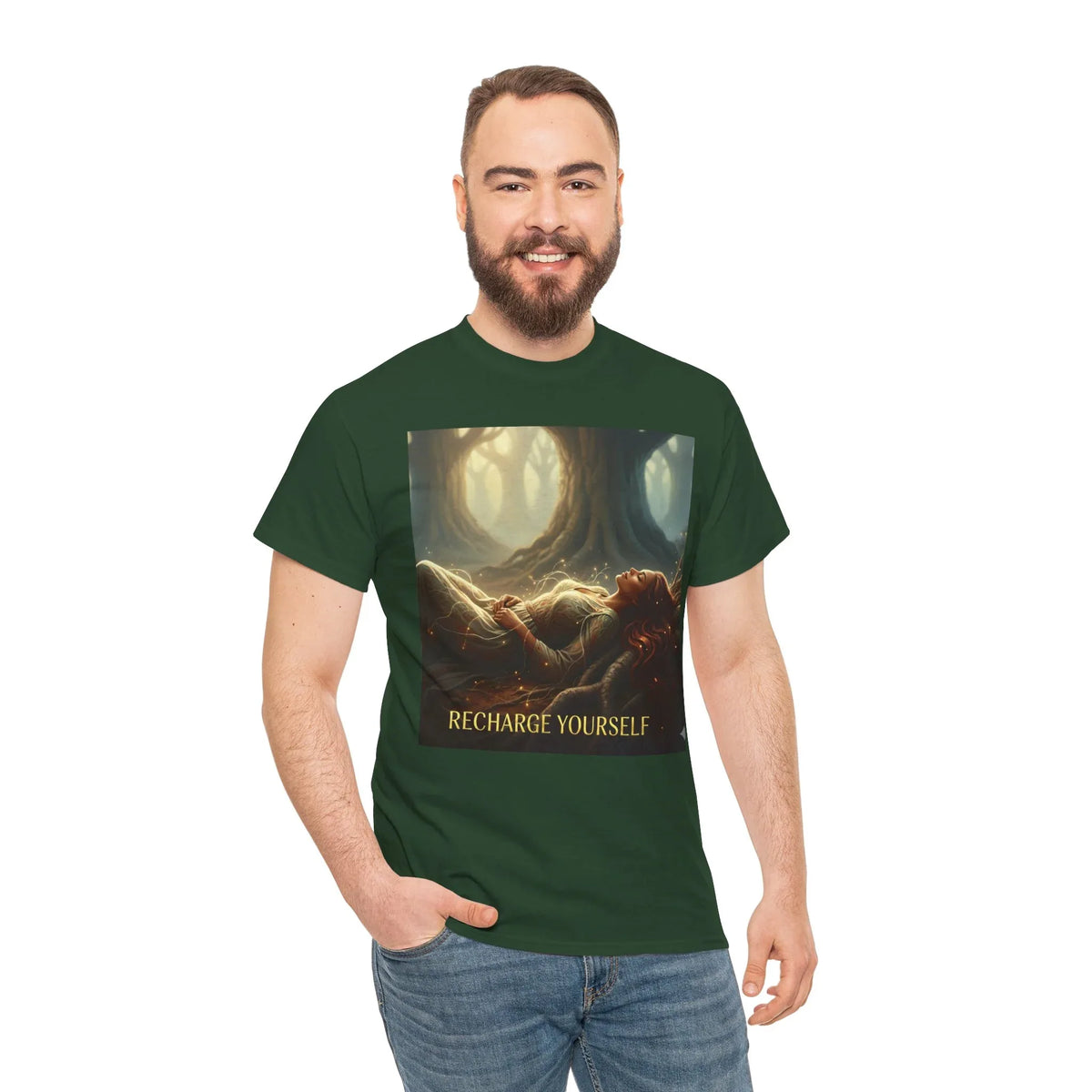 Recharge Yourself Wellness T-Shirt - underthestarsbabe