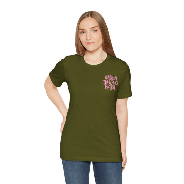 Essential Unisex Jersey Short Sleeve Tee - Classic & Comfortable - Under the Stars Babe