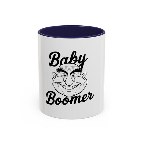 Baby Boomer Accent Coffee Mug 11-15oz - Retro Cool - Under the Stars Babe