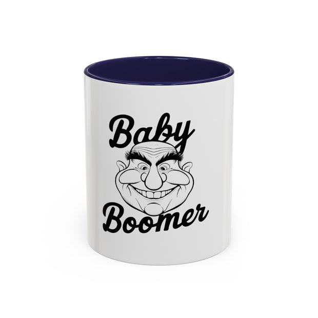 Baby Boomer Accent Coffee Mug 11-15oz - Retro Cool - Under the Stars Babe