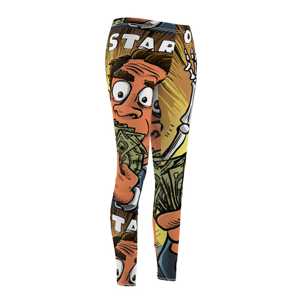 Women's Cut & Sew Casual Leggings (AOP)
