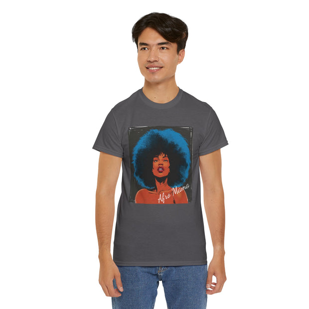 Afro Mama Unisex Heavy Cotton Tee - Unique & Bold - Under the Stars Babe
