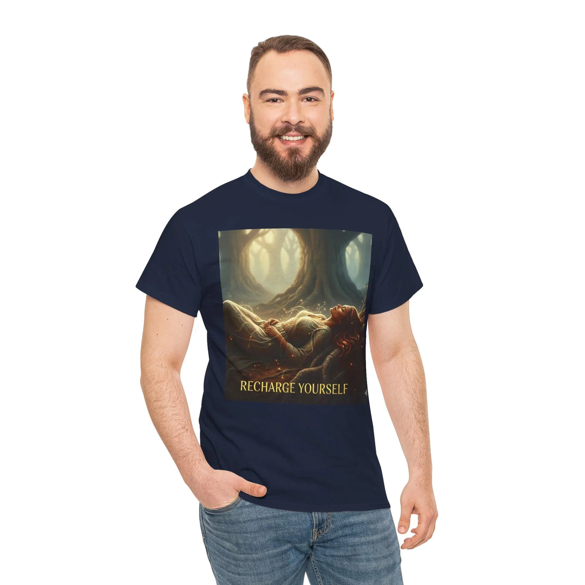 Recharge Yourself Wellness T-Shirt - underthestarsbabe