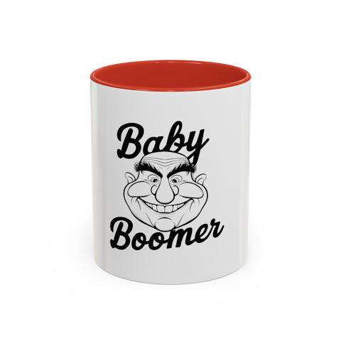 Baby Boomer Accent Coffee Mug 11-15oz - Retro Cool - Under the Stars Babe