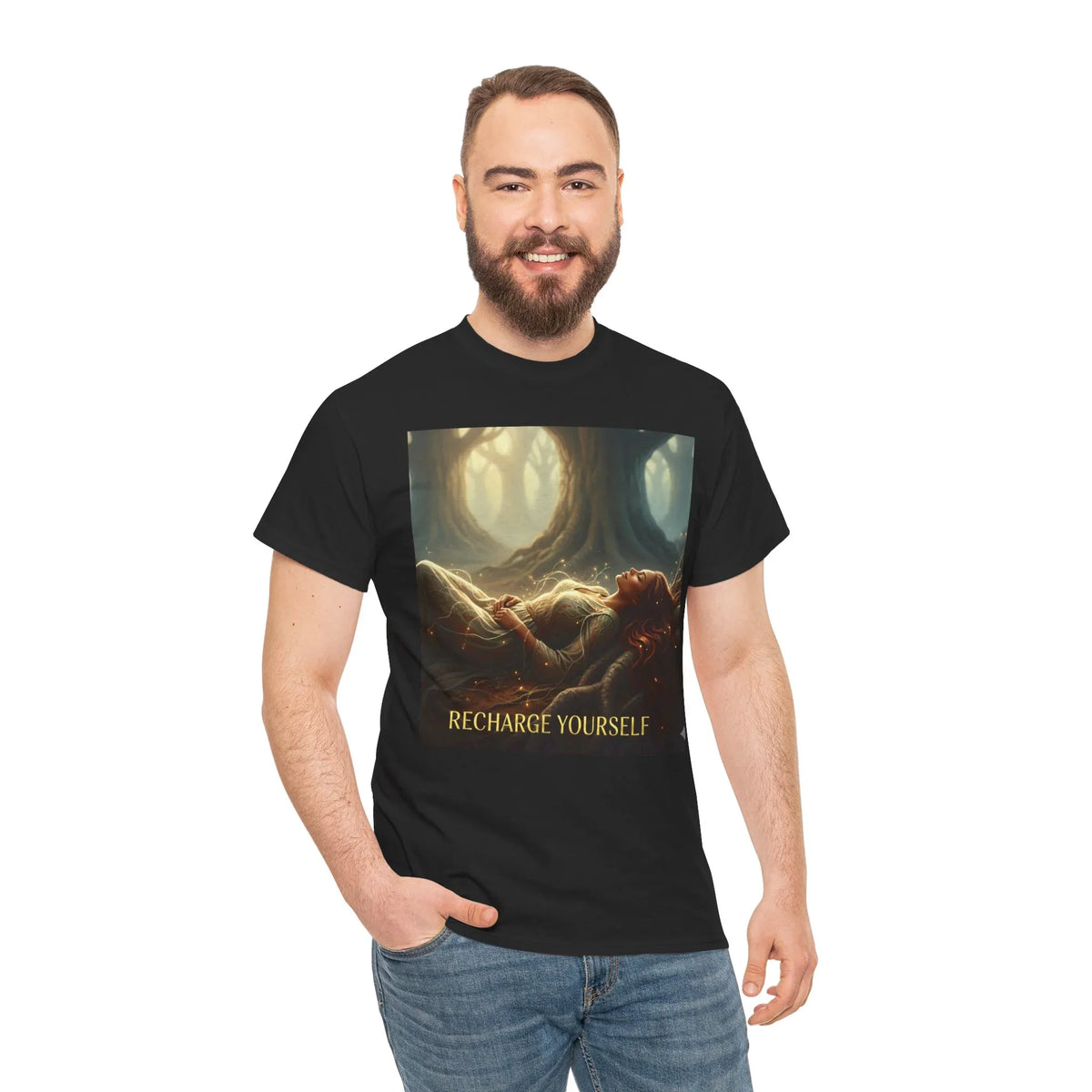 Recharge Yourself Wellness T-Shirt - underthestarsbabe