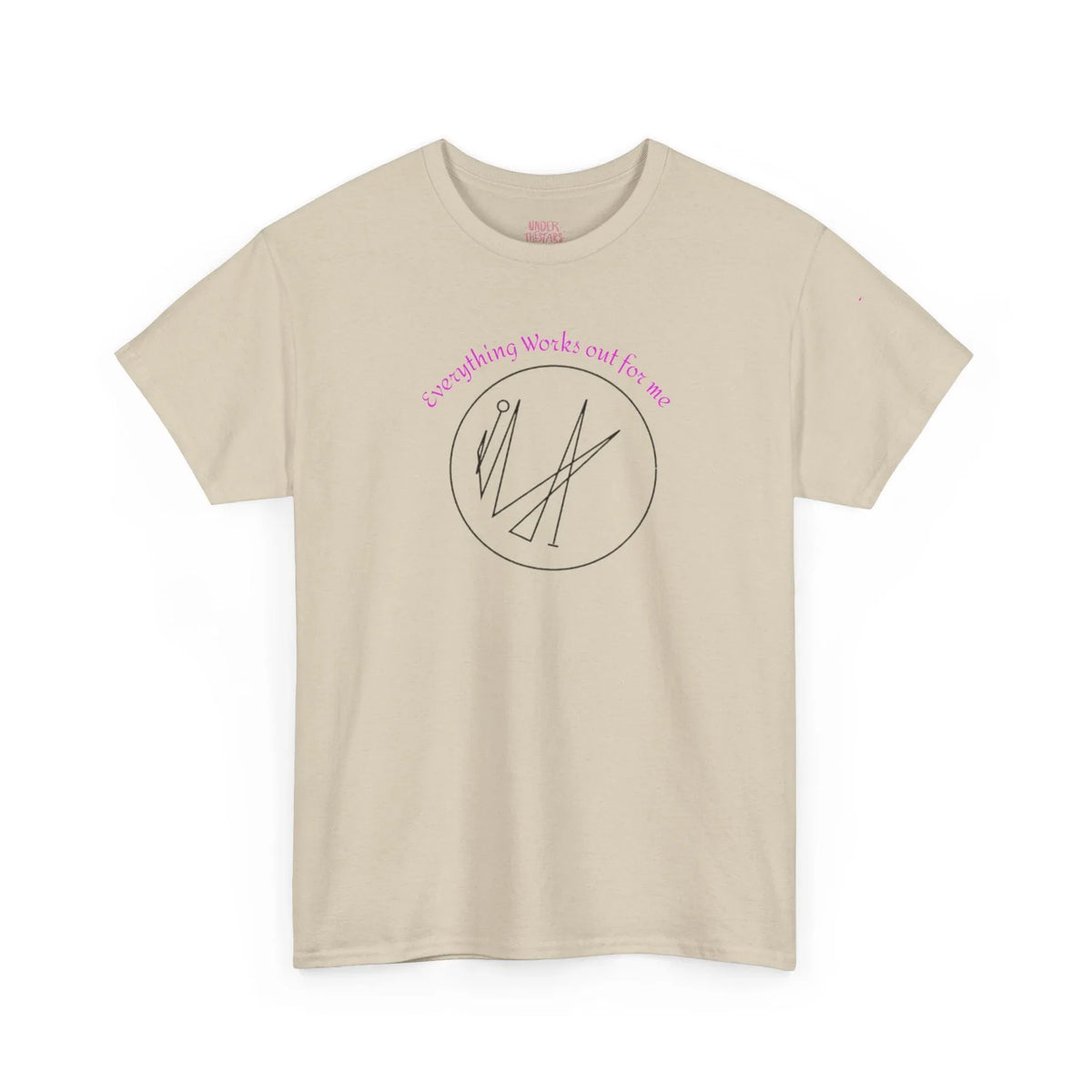 Everything Works Out For Me Sigil Energy Tee - underthestarsbabe