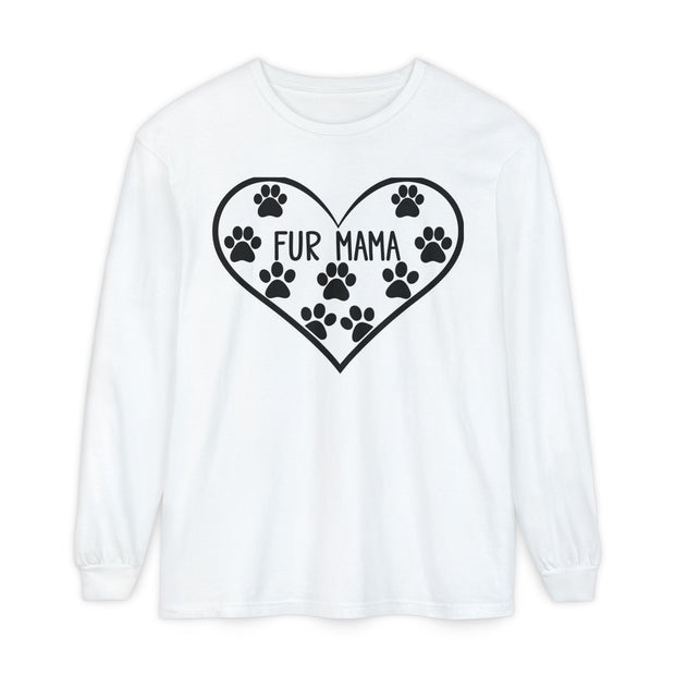 Fur Mama Long Sleeve T-Shirt | Perfect Gift for Pet Lovers | Cozy Casual Wear | Animal Lover Apparel | Birthday, Mother's Day, Pet [...]