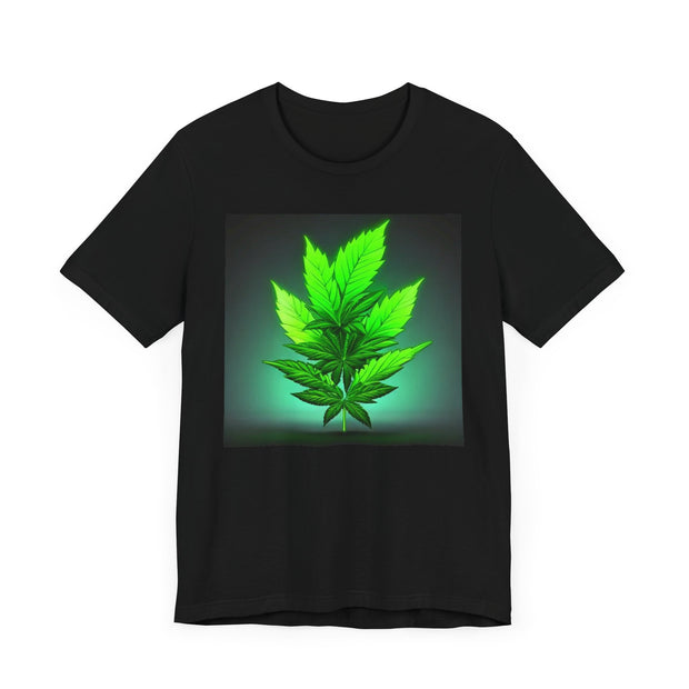 Healing Leaf Unisex Jersey Tee - Natural & Stylish - Under the Stars Babe
