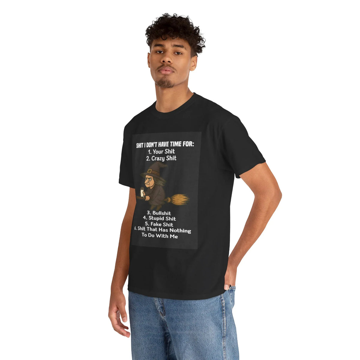 Cotton Tee S**t I Don't Have Time For List Shirt - underthestarsbabe