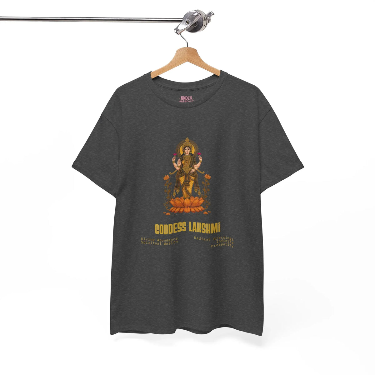 Goddess Lakshmi Abundance & Blessings Tee - underthestarsbabe
