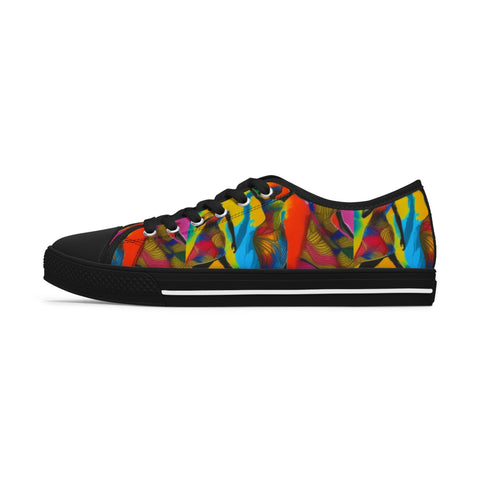 Women's Low-Top Sneakers - Under The Stars Babe