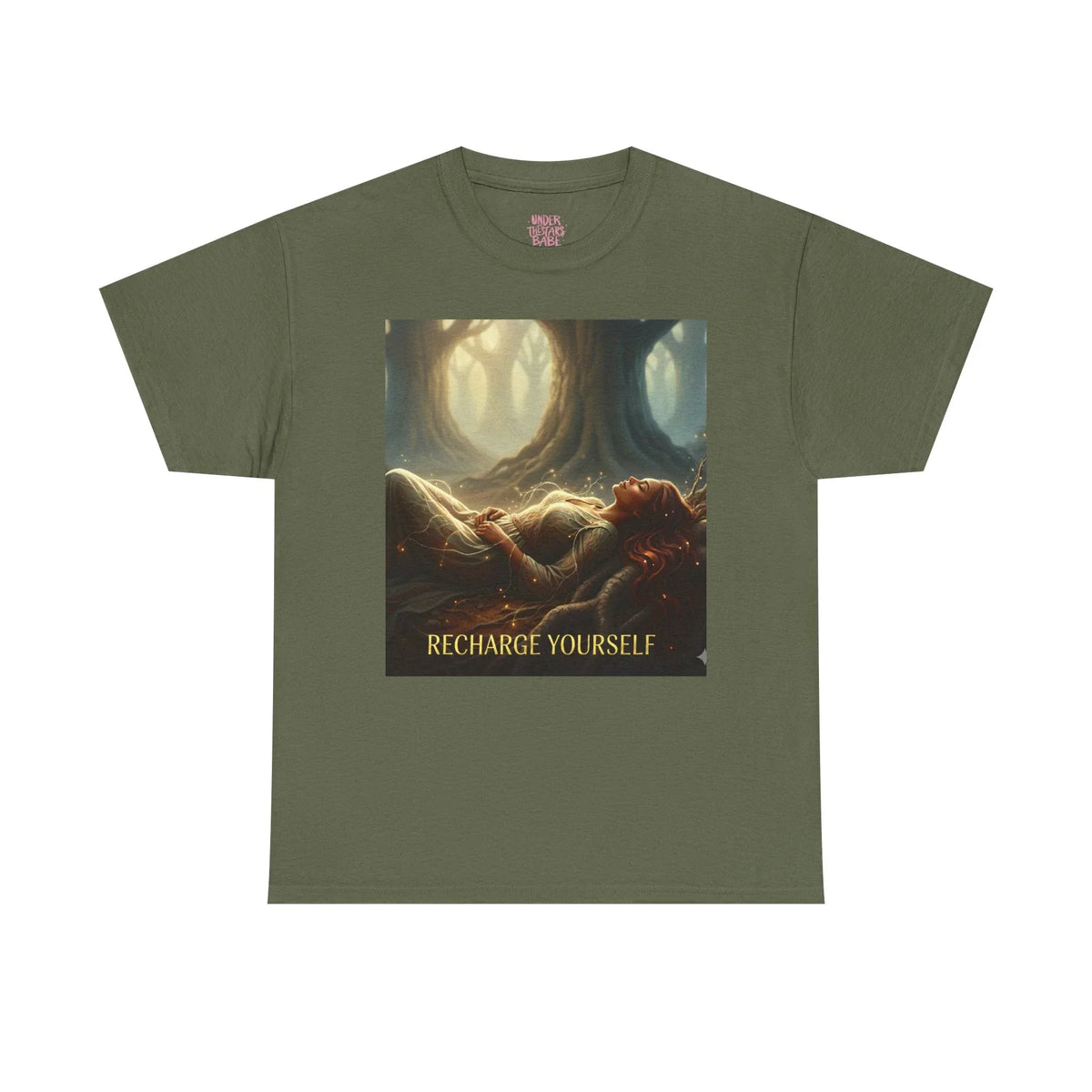 Recharge Yourself Wellness T-Shirt - underthestarsbabe