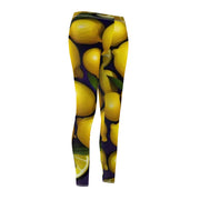 Lemons Women's Casual Leggings - Fresh & Stylish - Under the Stars Babe
