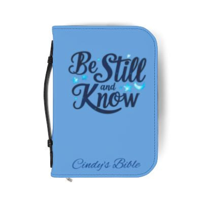 Be Still And Know Elegant Bible Cover
