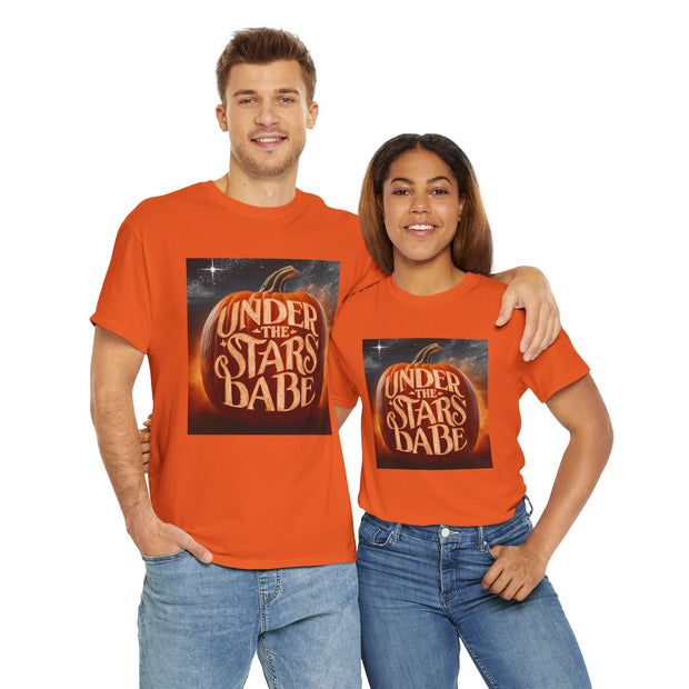 Pumpkin Unisex Heavy Cotton Tee
