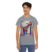 Disco Nights Unisex Heavy Cotton Tee - Retro Vibes - Under the Stars Babe
