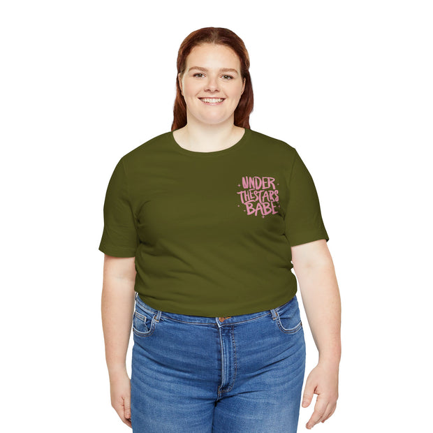 Essential Unisex Jersey Short Sleeve Tee - Classic & Comfortable - Under the Stars Babe