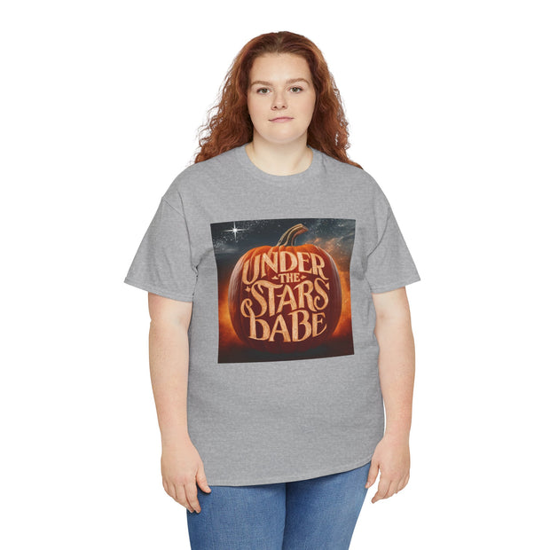 Pumpkin Unisex Heavy Cotton Tee