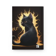 Cat-Themed Hardcover Journal: "It Works!" - Perfect for Cat Lovers & Creative Minds